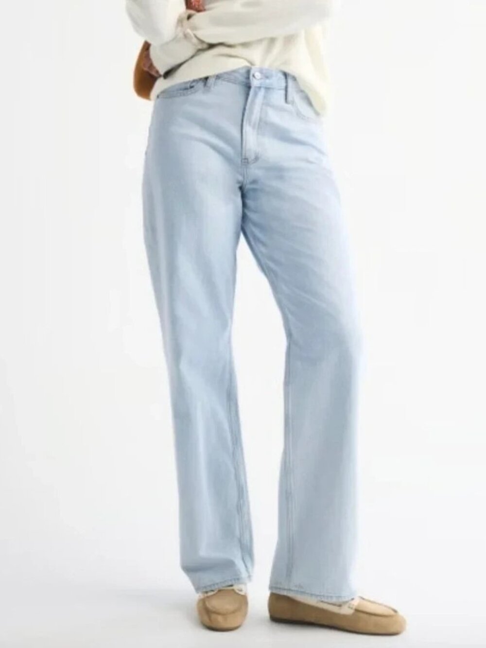 Abercrombie & Fitch The Loose High Rise Curve Love Jeans Size 31